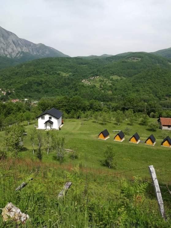 Camp Maglic Hotel Tjentiste Exterior photo